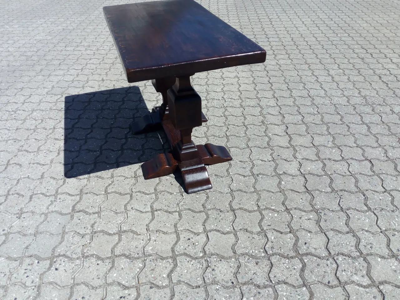 Billede 8 - Solidt Bord / Plantebord / Lampebord
