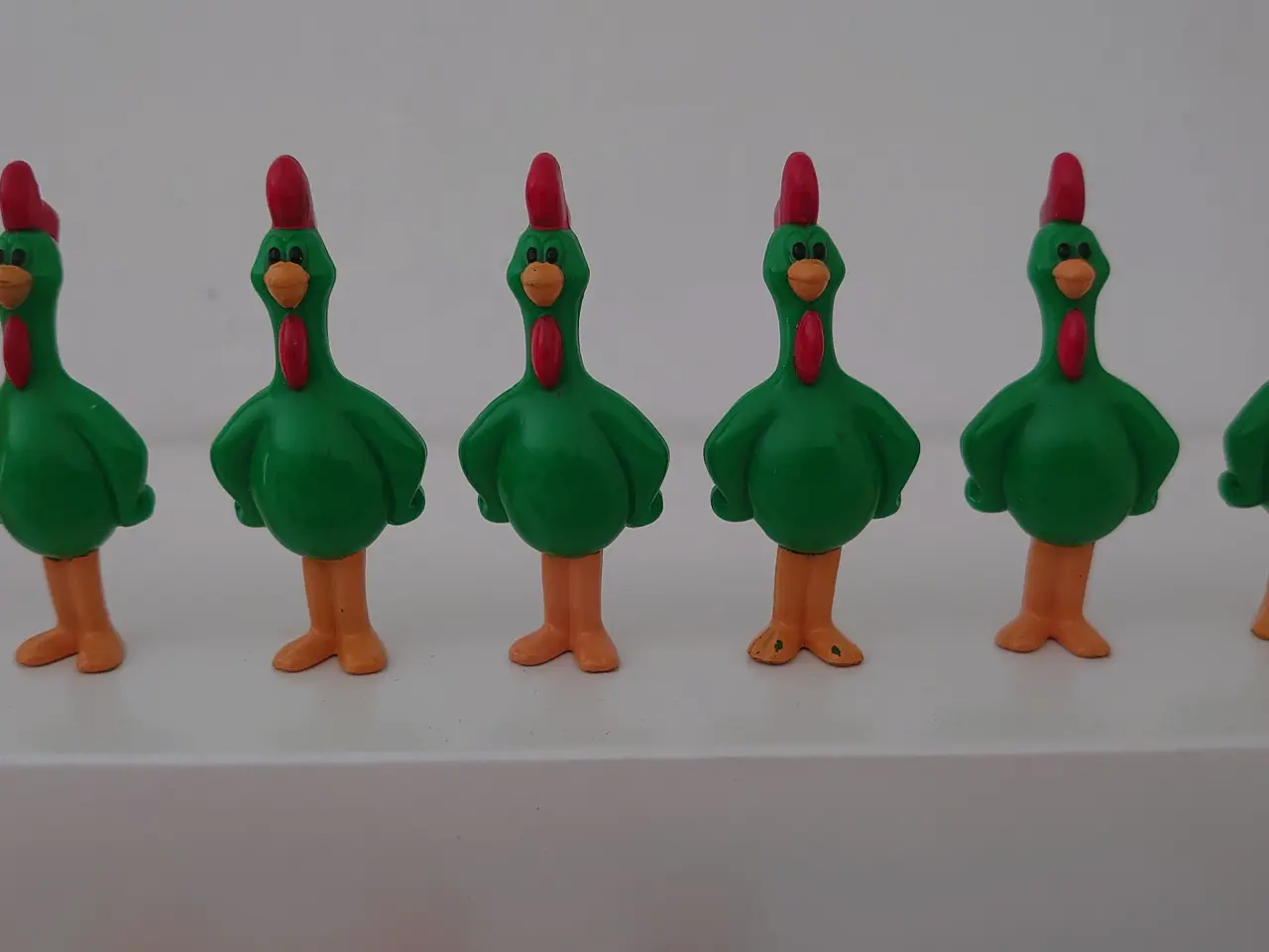Billede 3 - 17 stk vintage Kellogg´s plastfigurer i god stand.