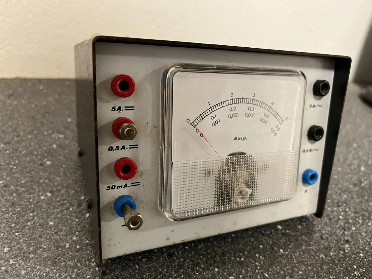Billede 4 - Vintage Analog Ammeter Lab/Educational Equipment