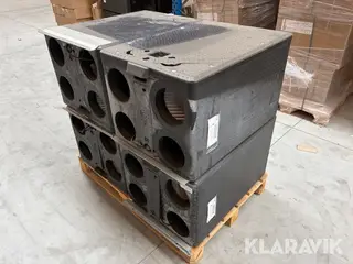 Ventilationsanlæg Avensys Quark 25 KTP PCK - 4 styk
