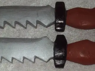 Kampsport, Træ Kniv