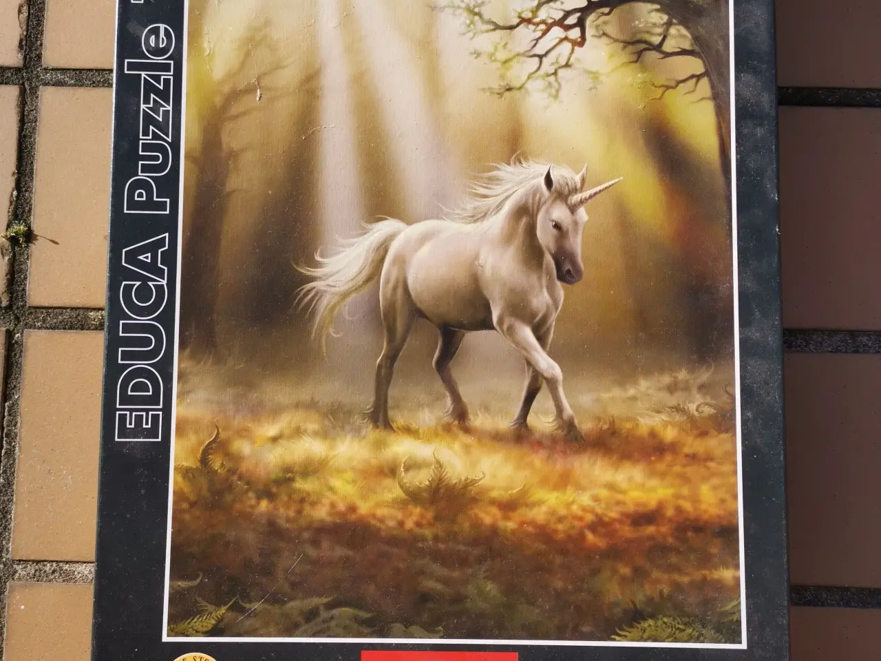 Billede 1 - Enhjørning fantasy puslespil Educa 1000 Puzzle