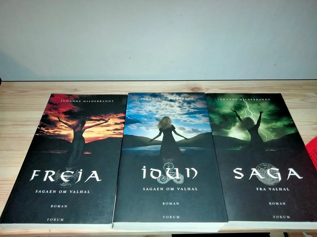 Billede 1 - Johanne Hildebrandt Bøger Freja, Idun, Saga