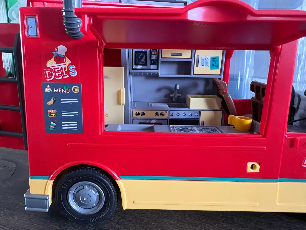 Billede 6 - PLAYMOBIL Del’s foodtruck 70075