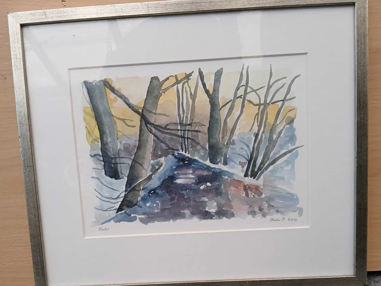 Billede 1 - Billede. Signeret Helle P. 2010
