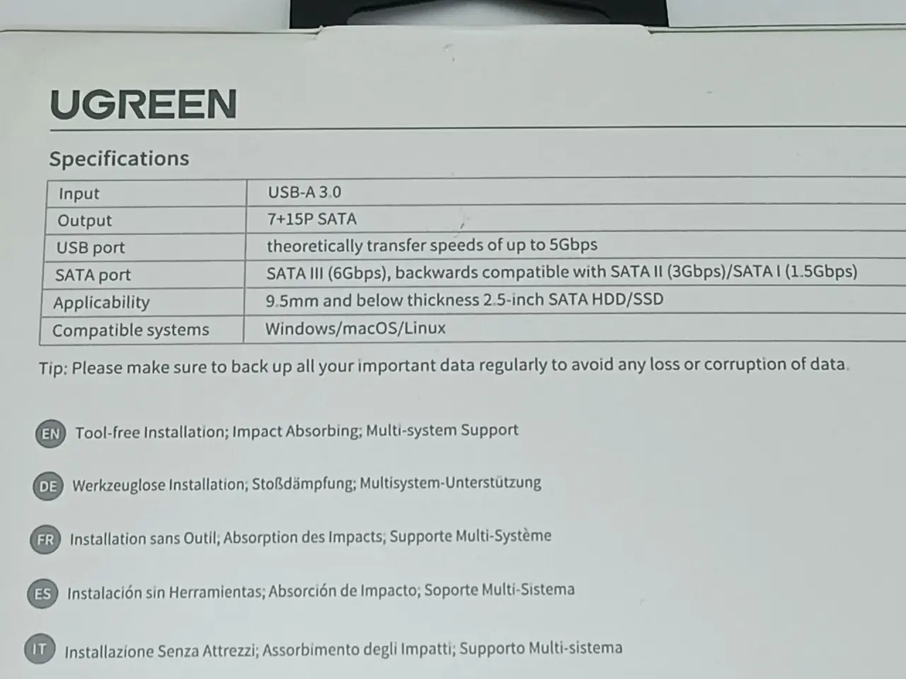 Billede 3 - NY! 2.5" SSD / HDD Disk Kabinet USB 3.2