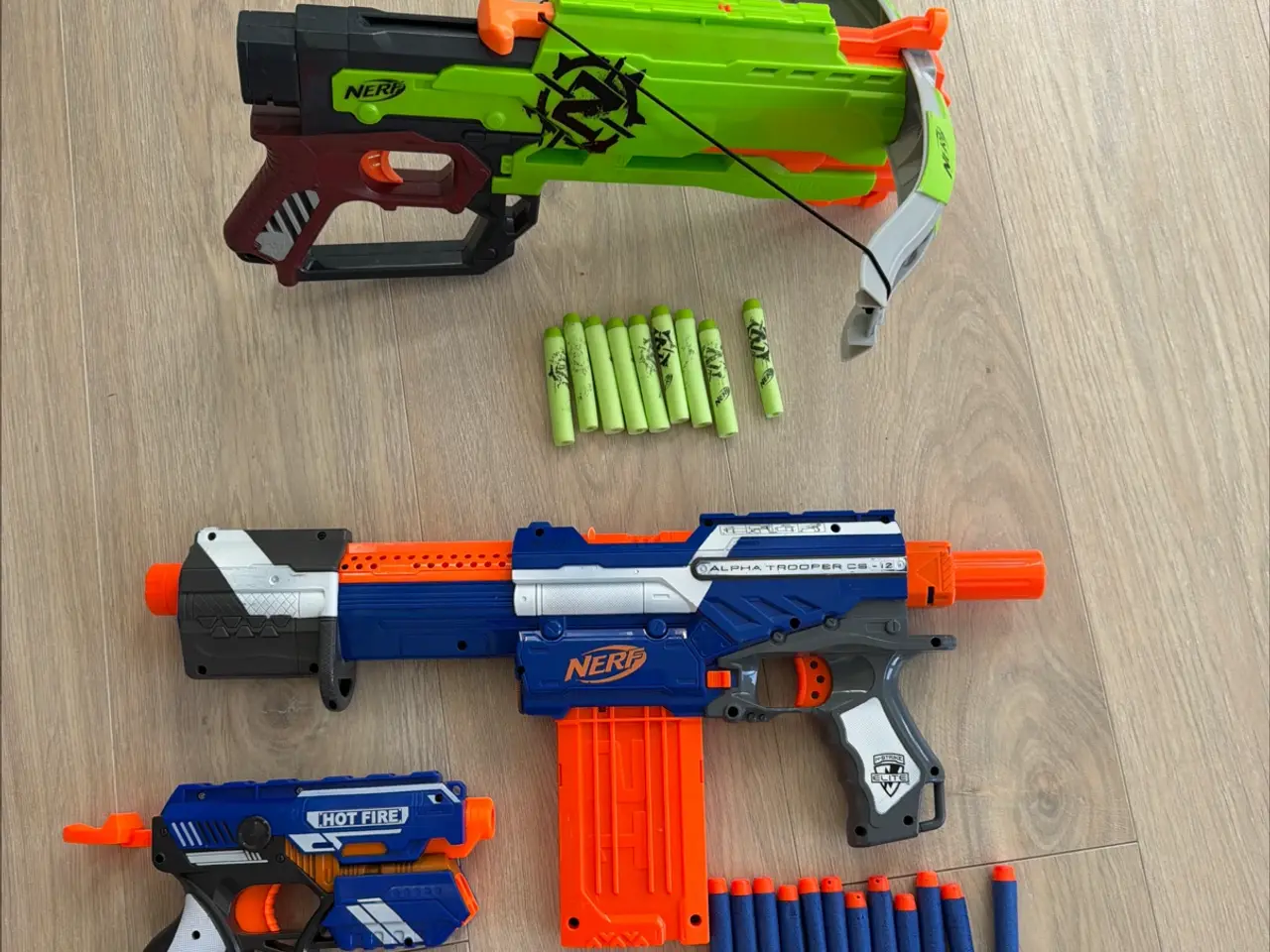 Billede 3 - 3 stk Nerf pistoler