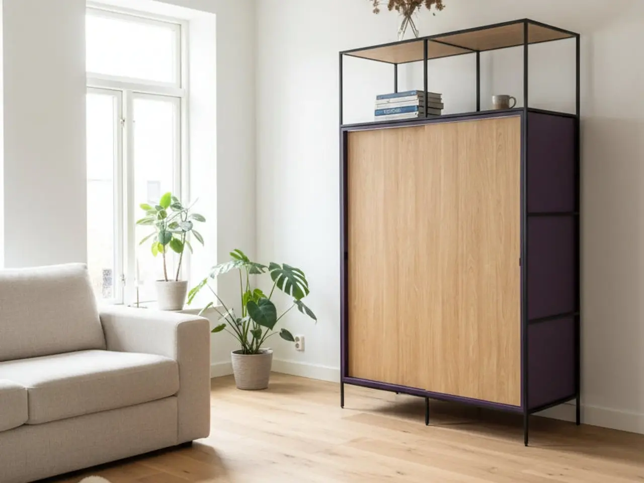Billede 2 - Metalreol – Multifarvet 119x55x202 cm
