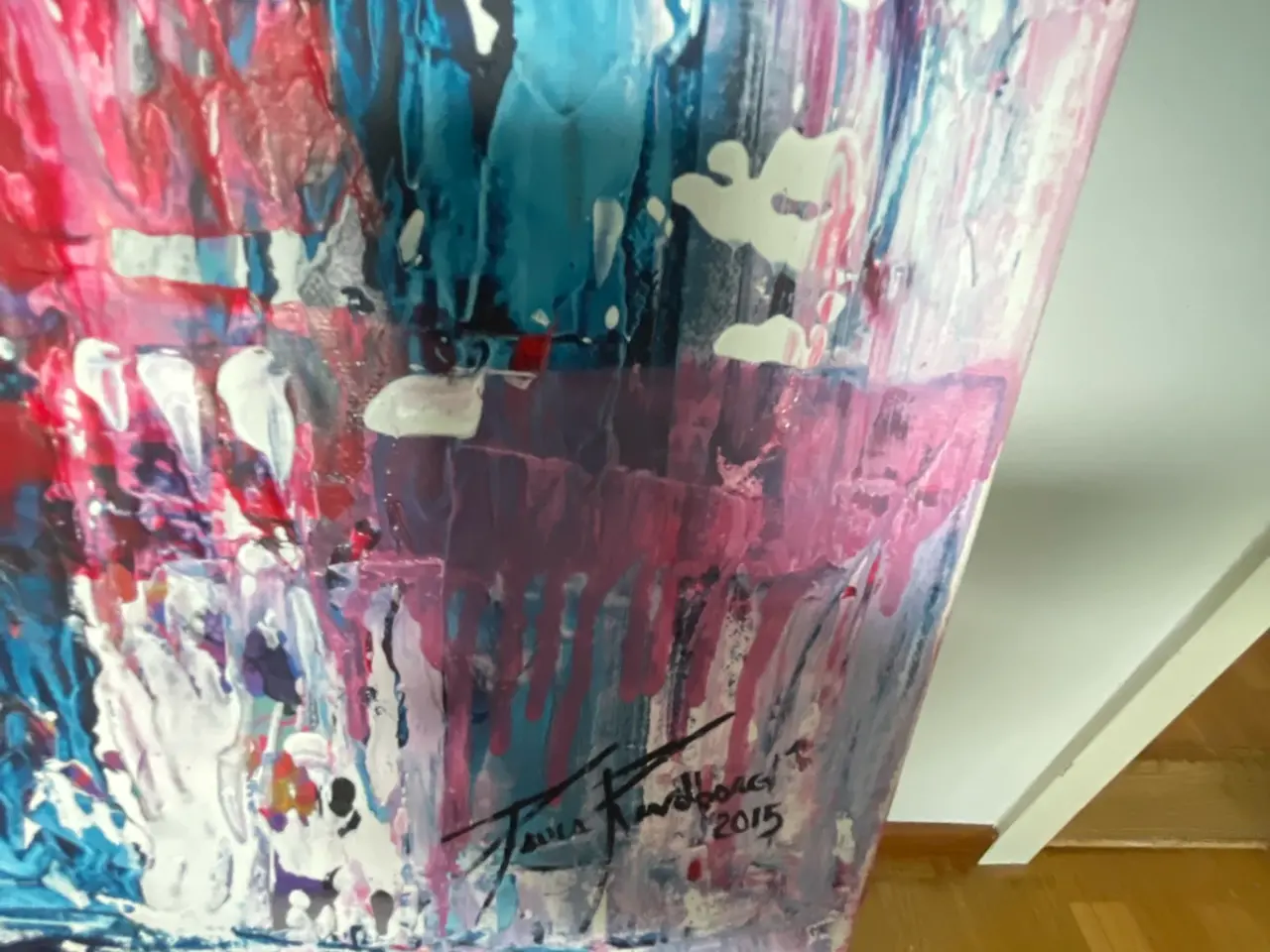 Billede 2 - Paula Rindborg – abstrakt maleri, 2015