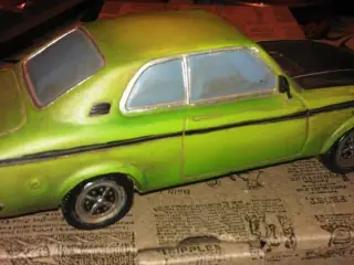Opel Manta modelbil.