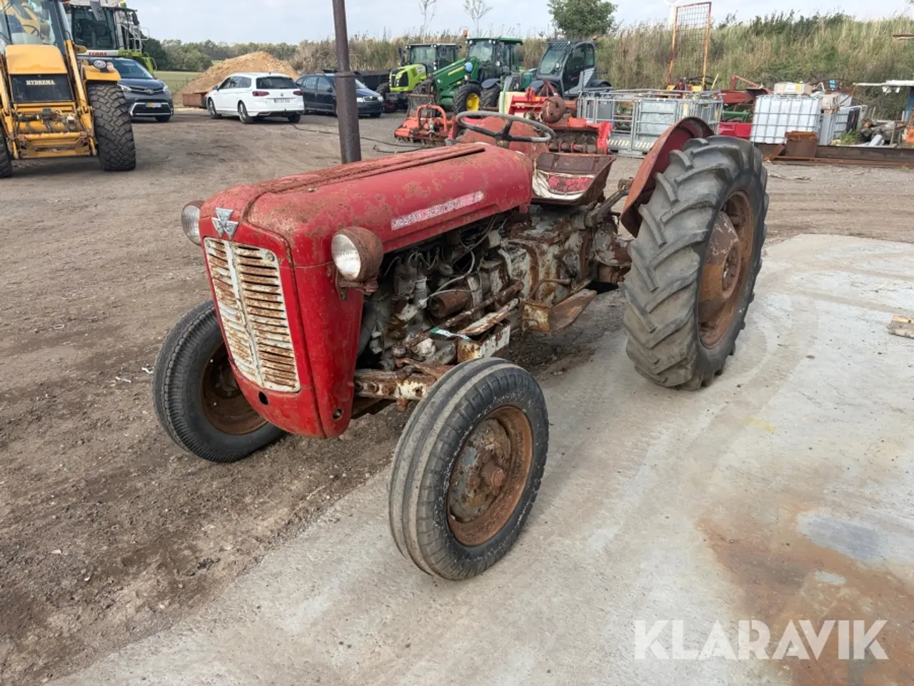 Billede 1 - Veteran traktor Massey Ferguson 35