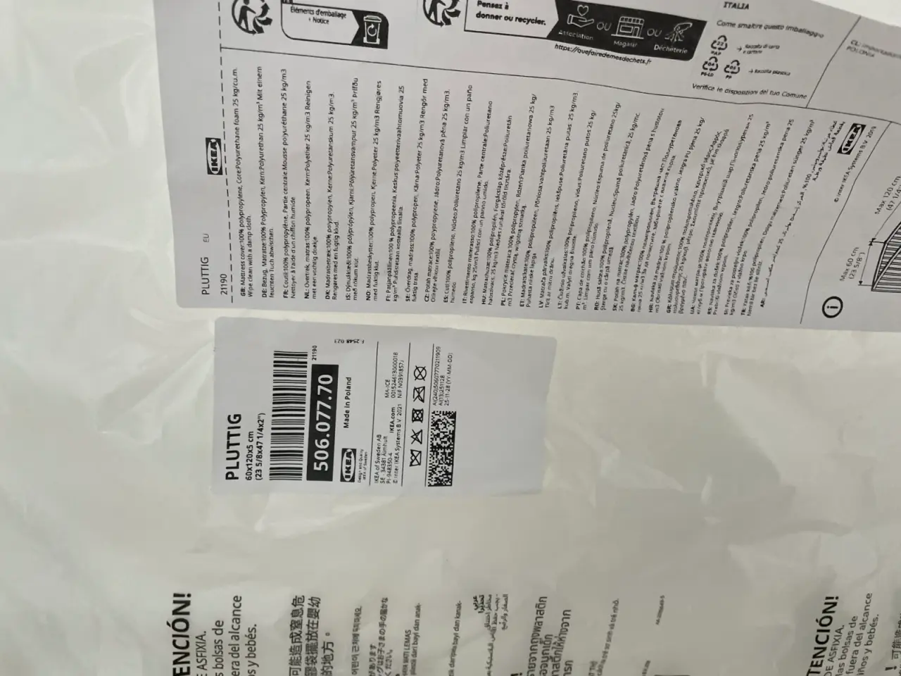Billede 2 - Ikea madras til junior/weekendseng