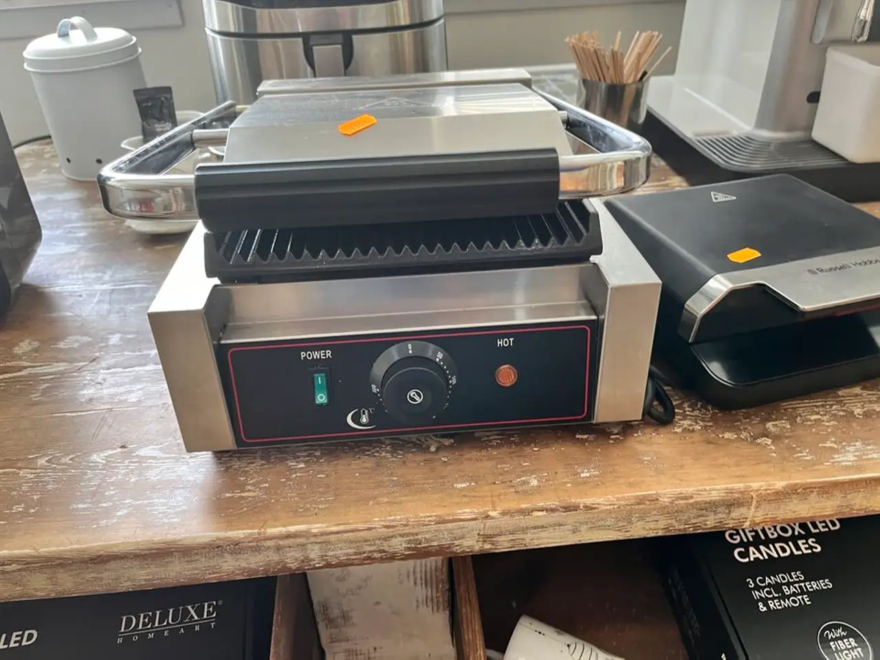 Billede 2 - Bord grill og toast maskine HEG-811
