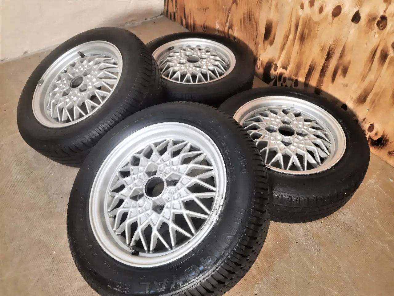 Billede 2 - 4x100 14" ET33 nav 57,1 BBS (år.1985)
