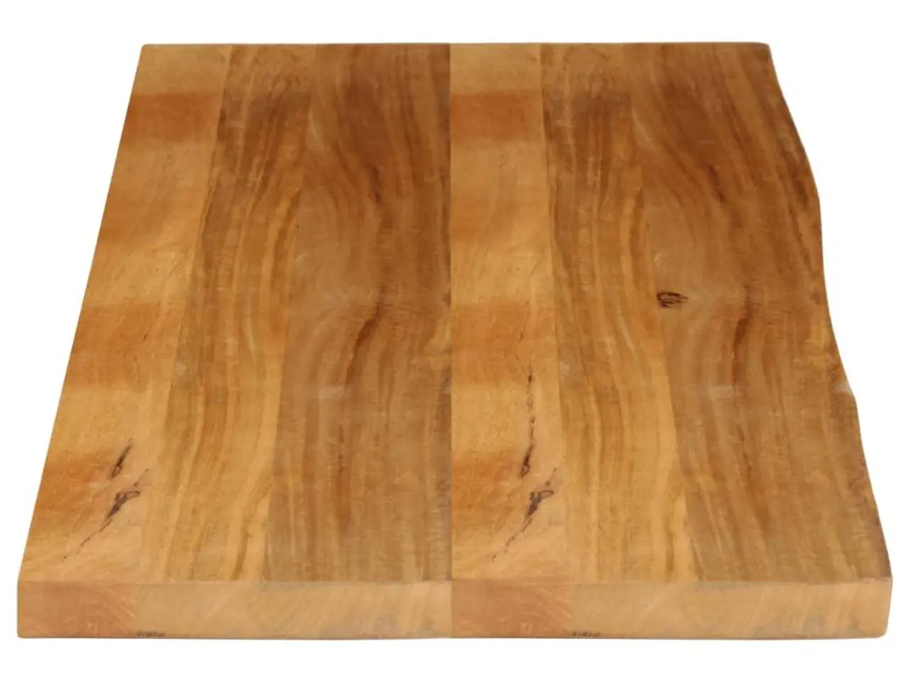 Billede 4 - Bordplade 140x60x2,5 cm naturlig kant massivt mangotræ