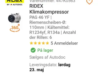 AC kompressor 