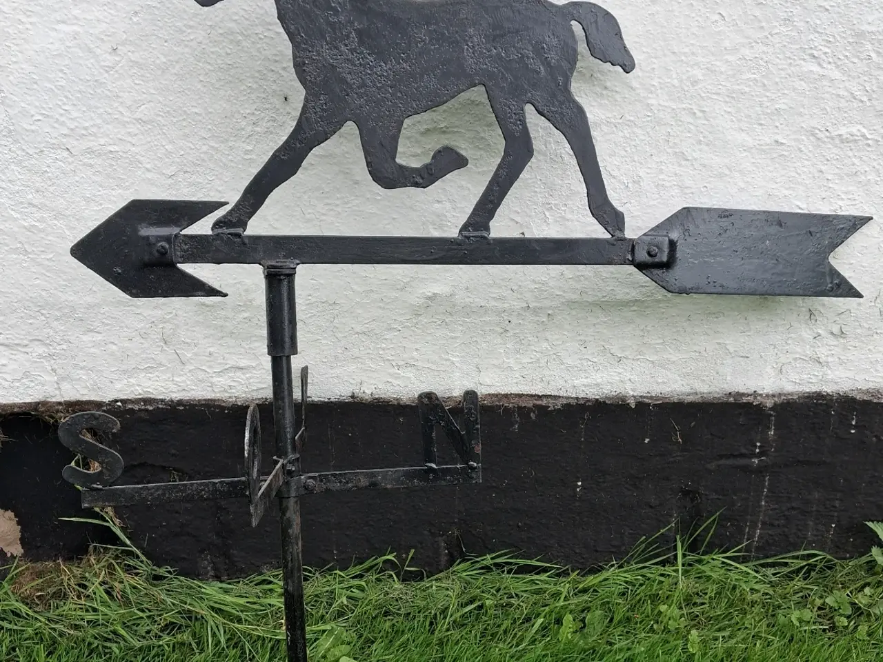 Billede 1 - Vejr-hest metal.