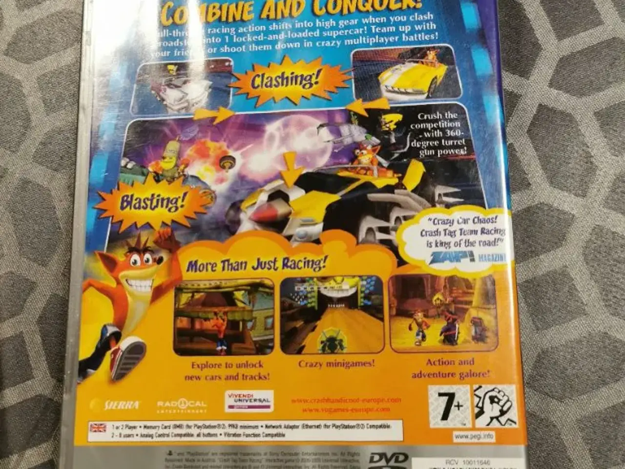 Billede 3 - Crash Tag team racing Ps2!