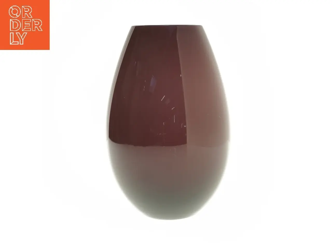 Billede 1 - Cocoonvase fra Holmegaard (str. Ø 7x21 cm)