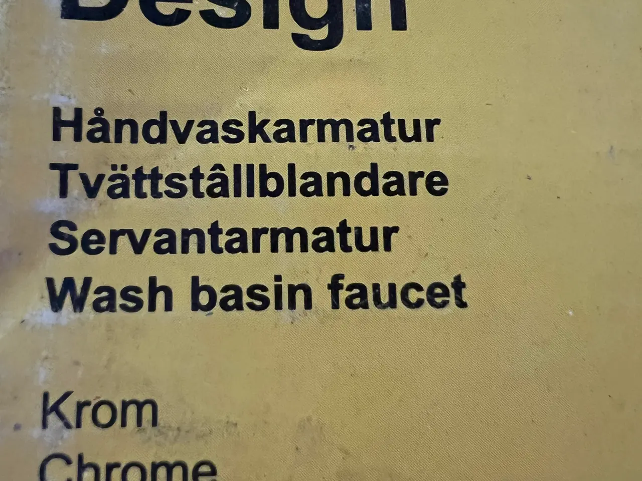 Billede 8 - NY Vandhane i Krom. 