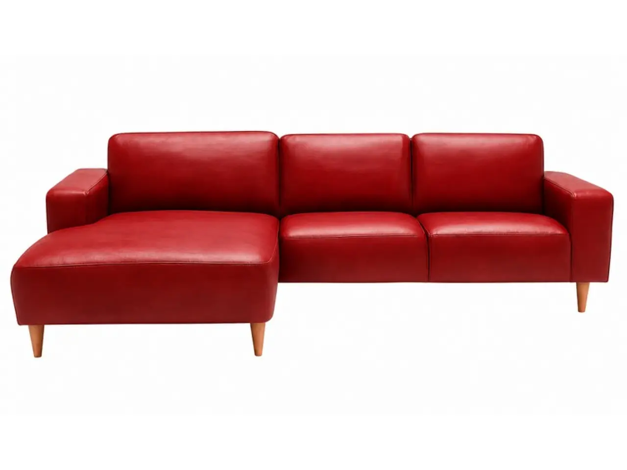 Billede 1 - Hjort Knudsen Copenhagen læder chaiselongsofa venstrevendt