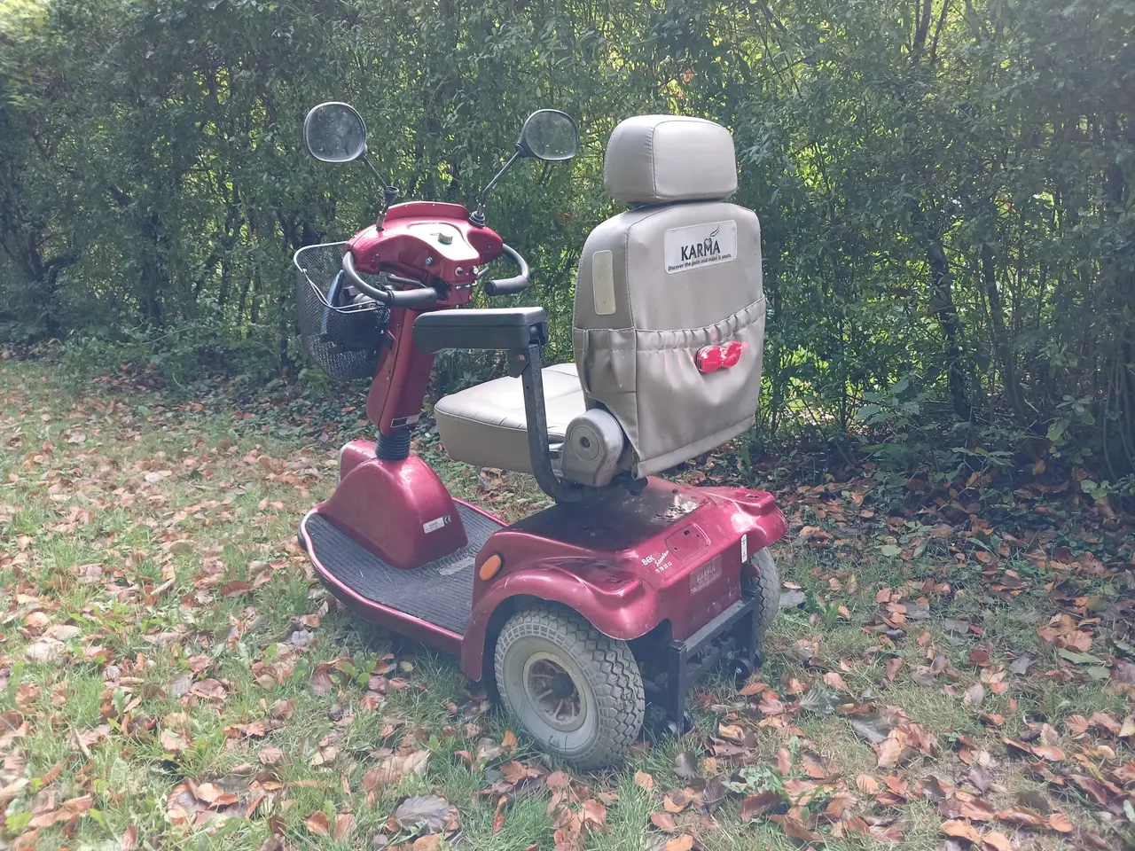Billede 5 - 3 hjulet elscooter fra karma med nye batterier
