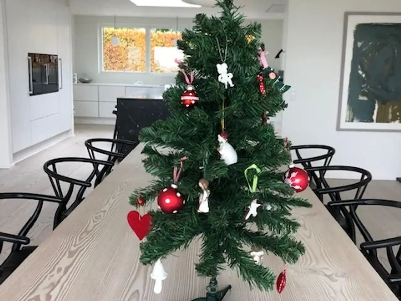 Billede 5 - "NEDSAT" FLOT lille kunstigt juletræ på 90 cm.