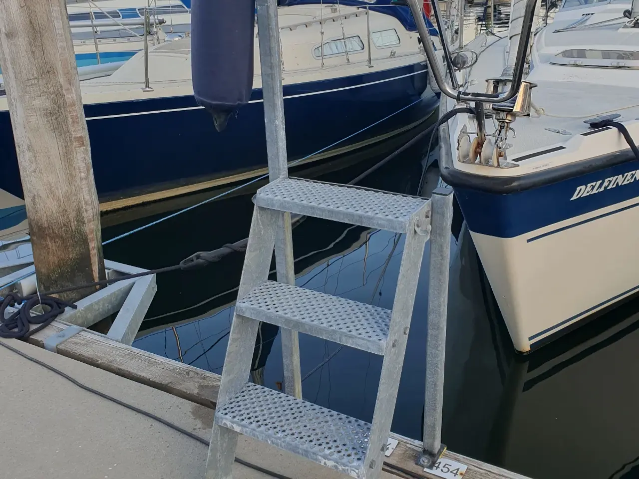 Billede 1 - Bådtrappe 80cm høj.