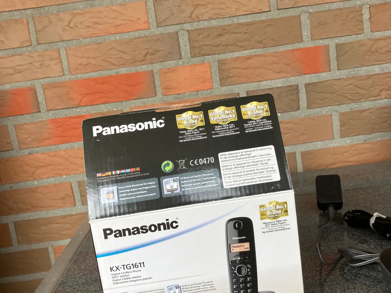 Billede 1 - PANASONIC digital trådløs telefon