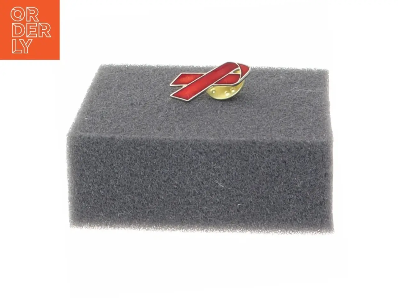 Billede 1 - Emalje Sløjfe Pin (str. 2,5 cm)