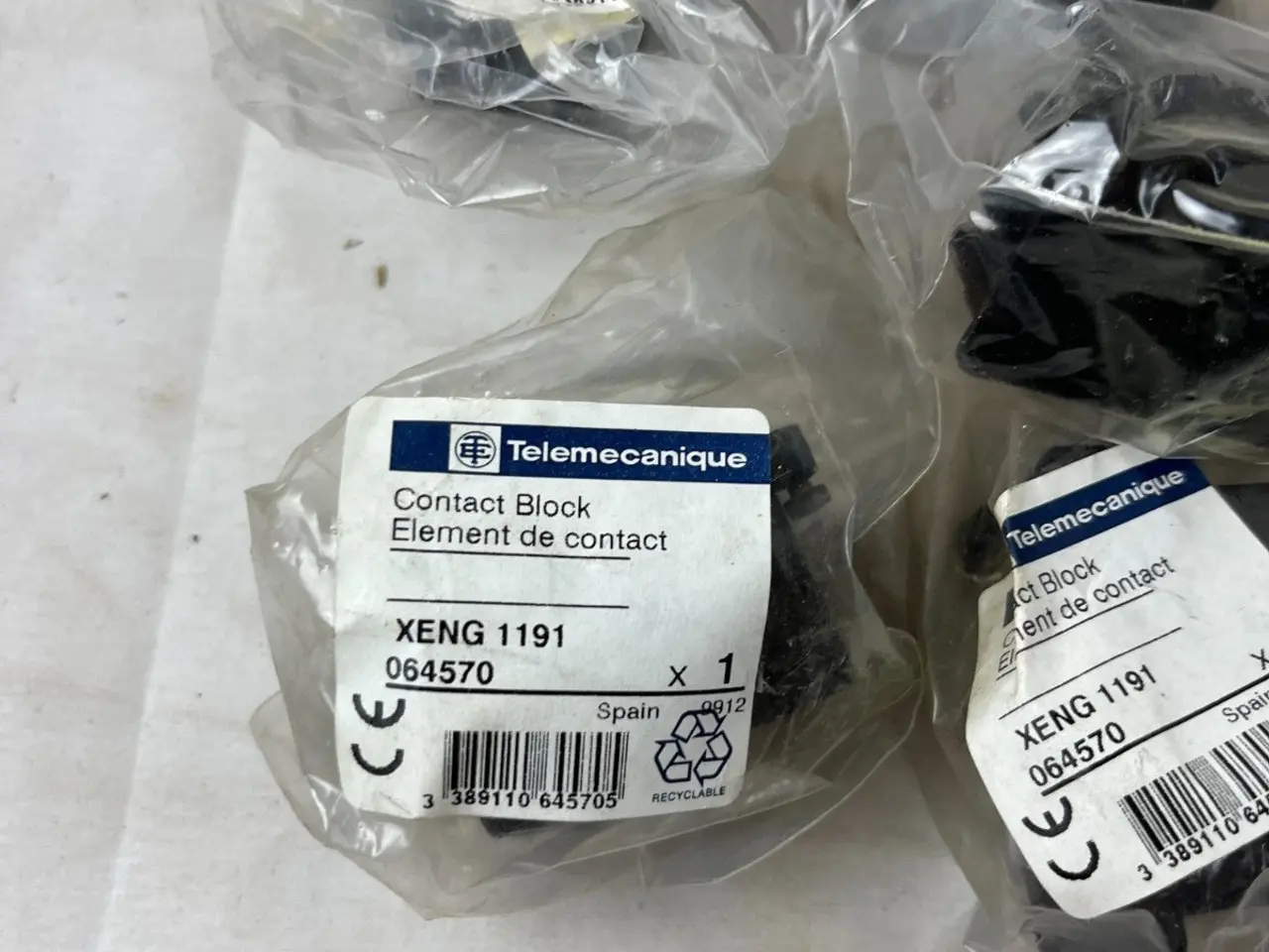 Billede 3 - Telemecanique XENG1191 Contact Blocks 064570 2NO