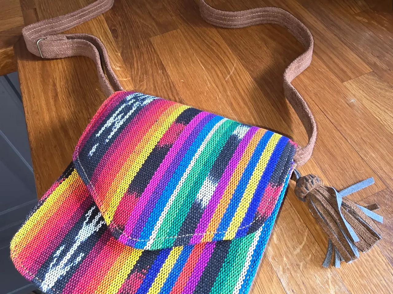 Billede 1 - Håndlavet taske fra Guatemala