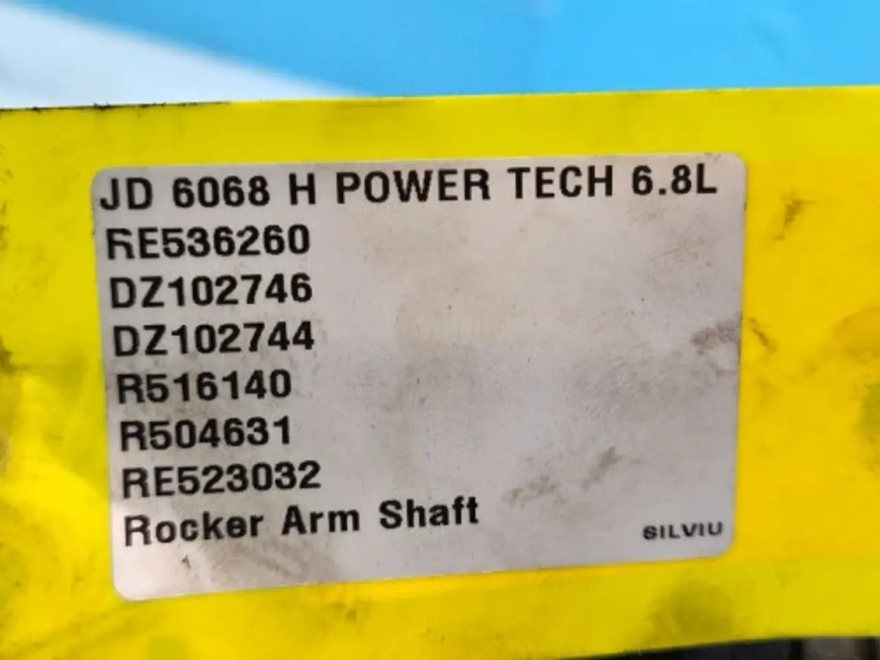 Billede 11 - John Deere  6068   Vippeaksel  RE536260