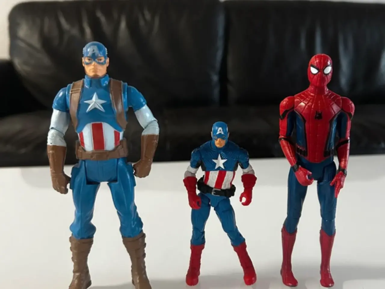 Billede 1 - kapitonamerika og spiderman