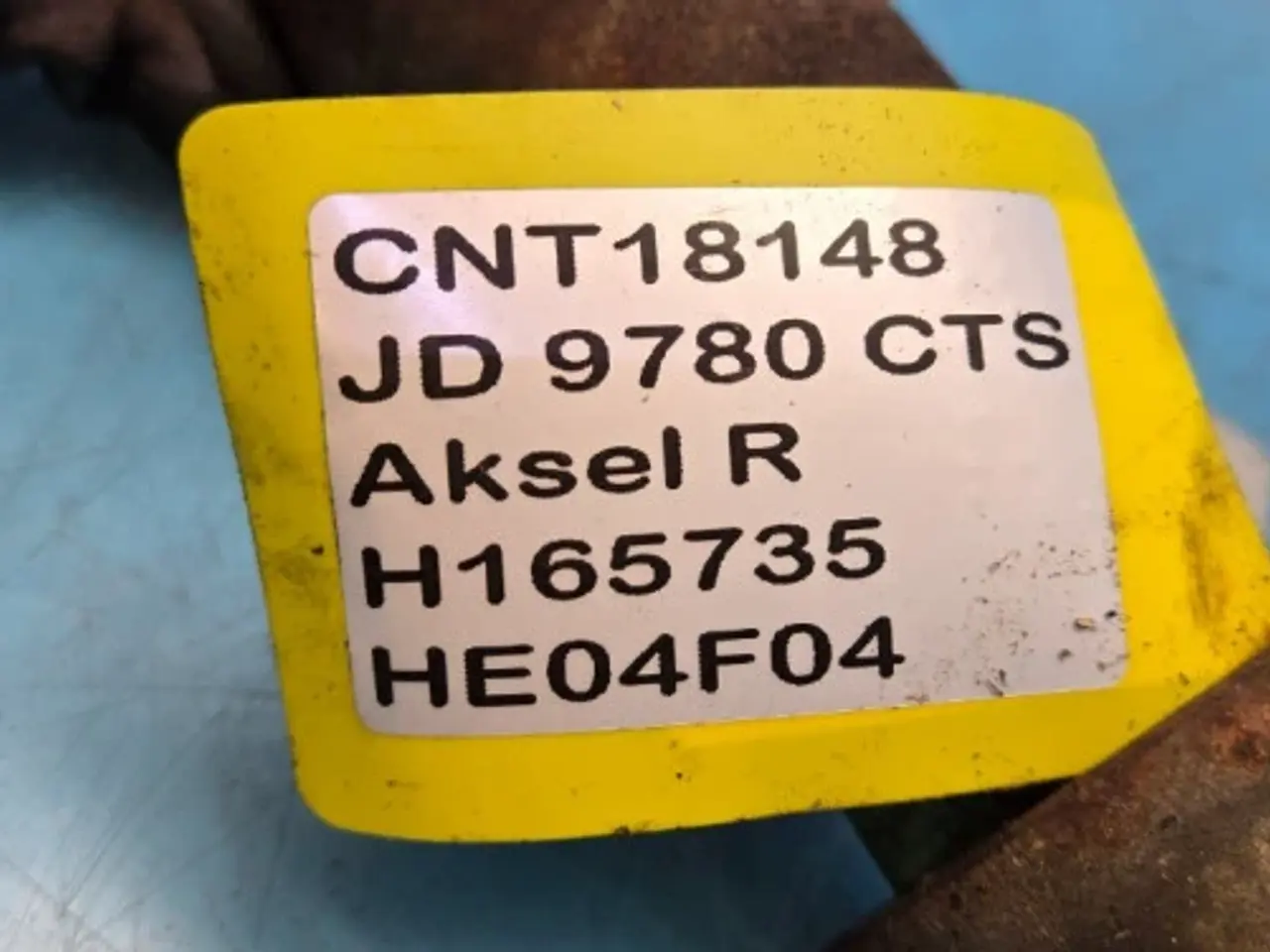 Billede 8 - John Deere 9780 Aksel R. H165735