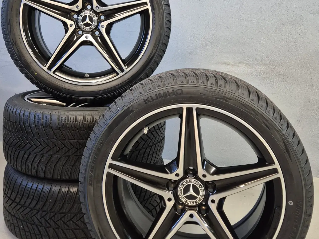 Billede 1 - MERCEDES C-KLASSE / E-KLASSE ORIGINAL ALUFÆLGE MED