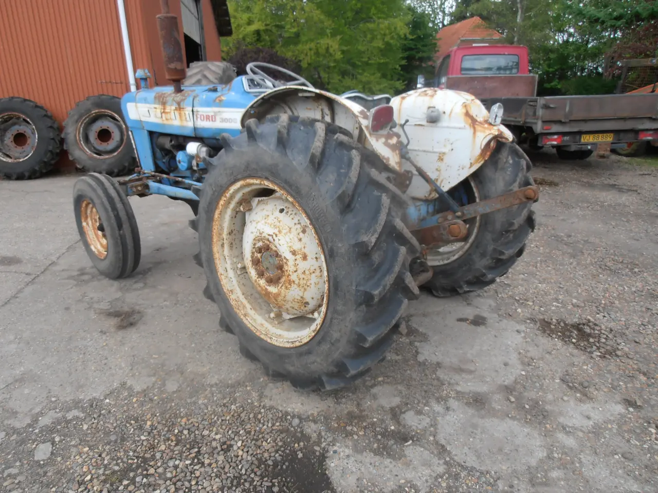 Billede 4 - Ford 3000 X model traktor . 