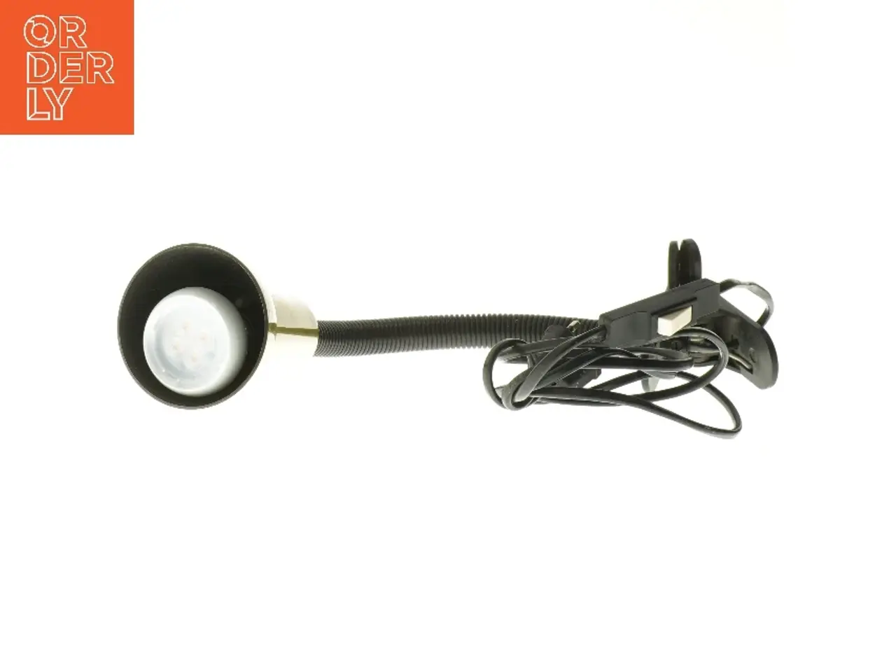 Billede 4 - Fleksibel spotlampe med klemme (str. 43 cm)