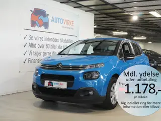 Citroën C3 1,2 PureTech Iconic Limited start/stop 82HK 5d