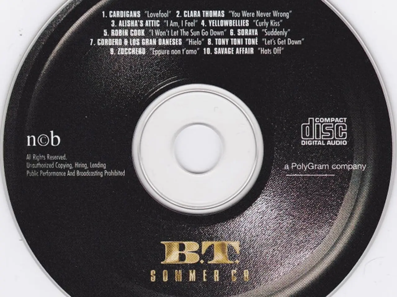 Billede 3 - Diverse kunstnere – B.T. Sommer CD – CD
