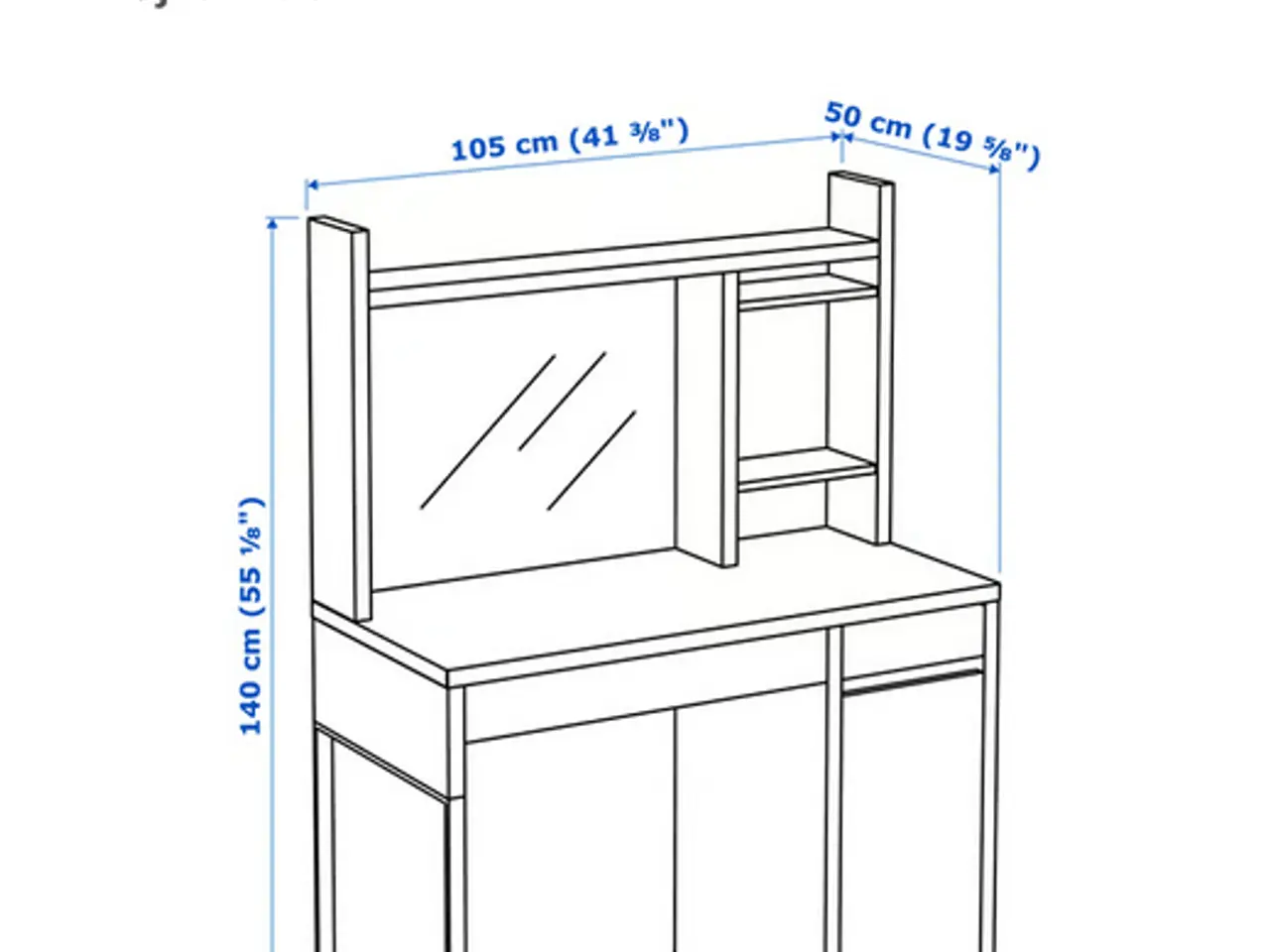 Billede 2 - Skrivbord fra Ikea
