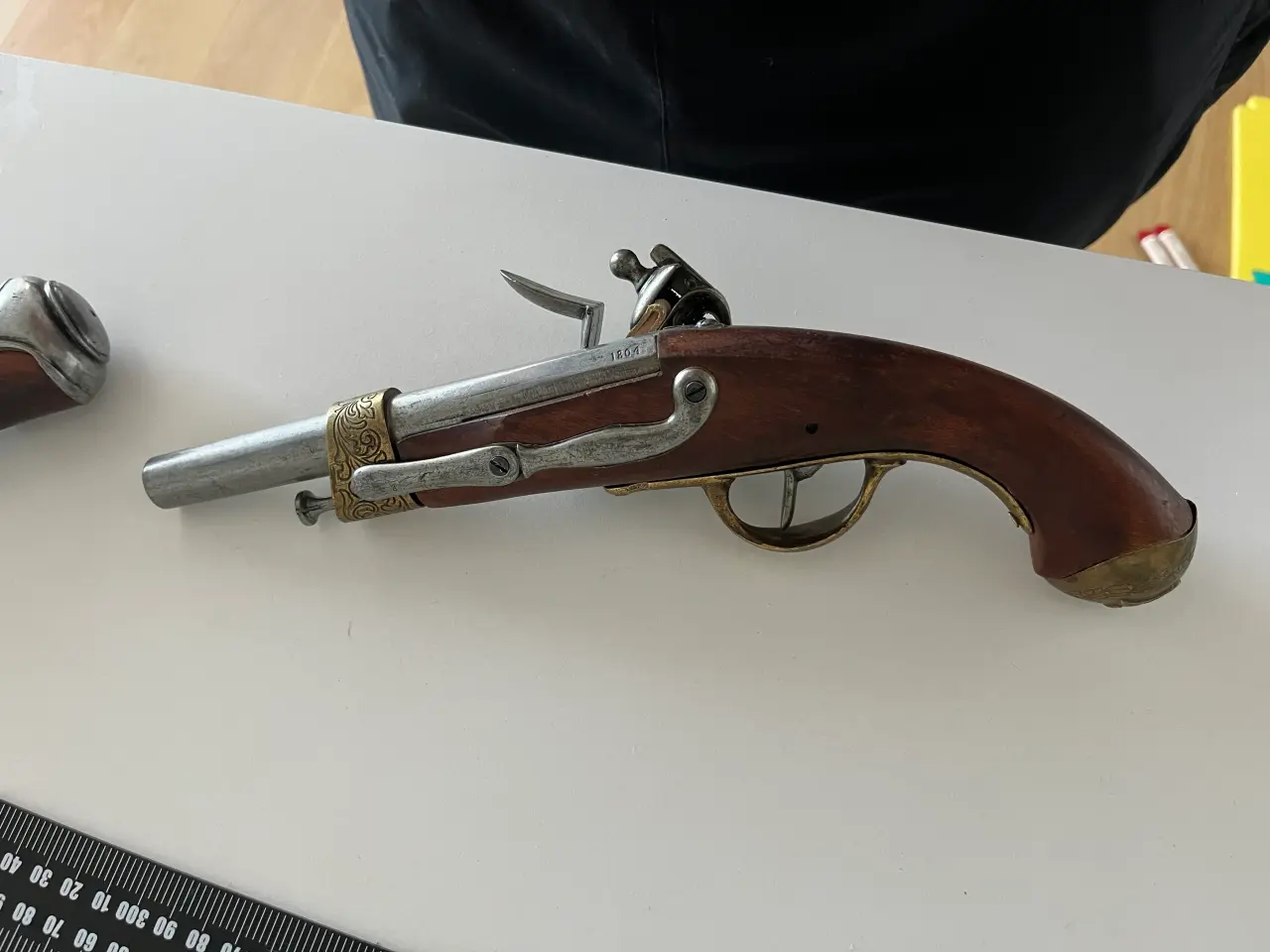 Billede 6 - 2 stk. flintepistoler