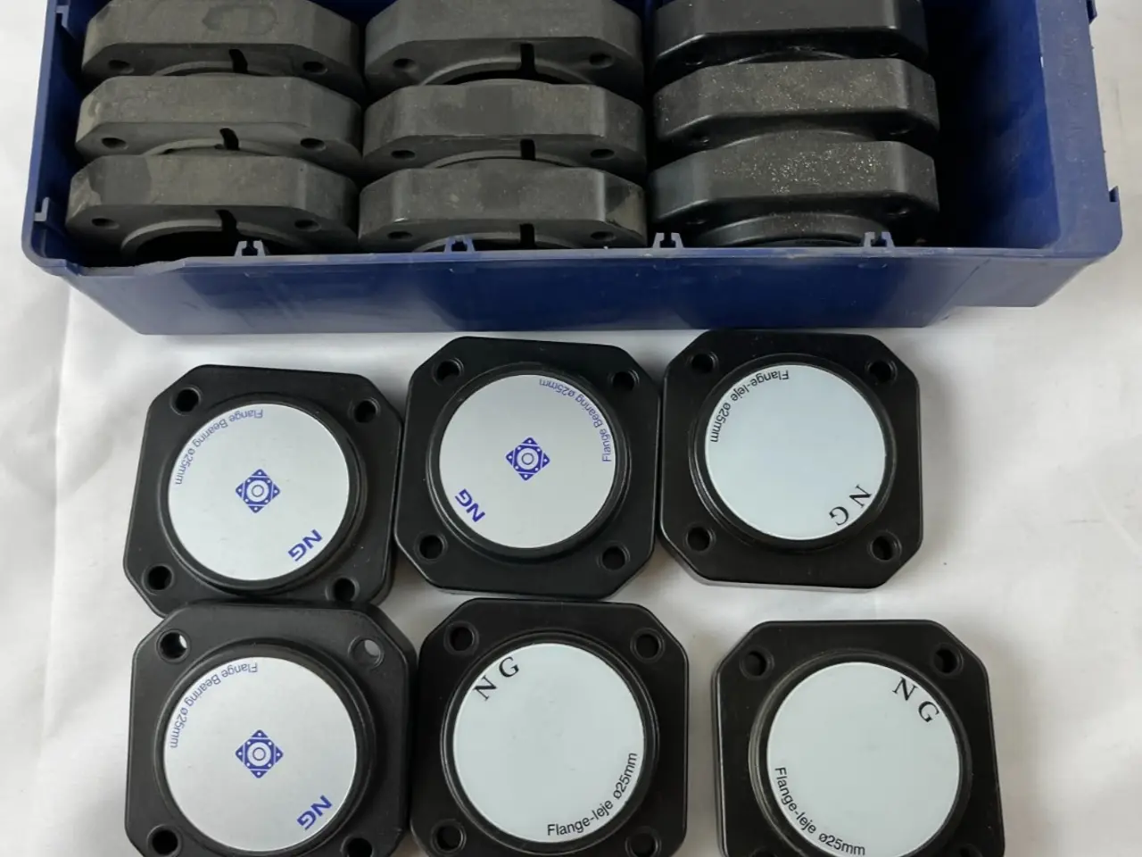 Billede 1 - NG Flange Housing Ø25 mm F4 4-Bolt Plastic Bearing