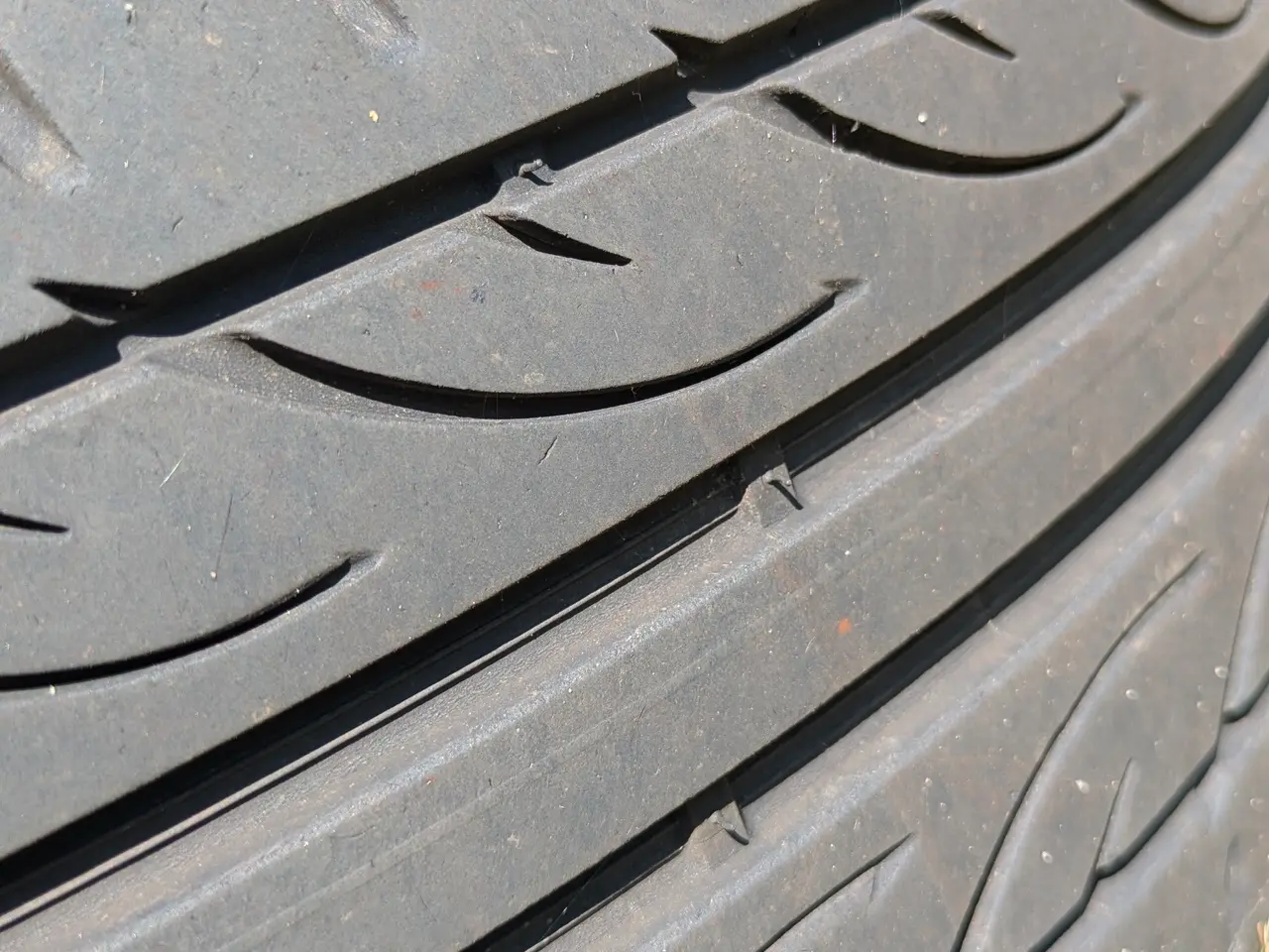 Billede 1 - Original Volvo alufælge 17" til V60 – nye Hankook 