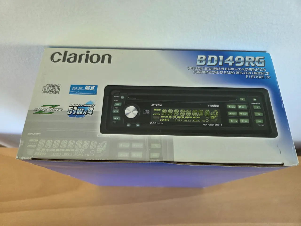 Billede 2 - Clarion BD149RG bilradio med CD-afspiller