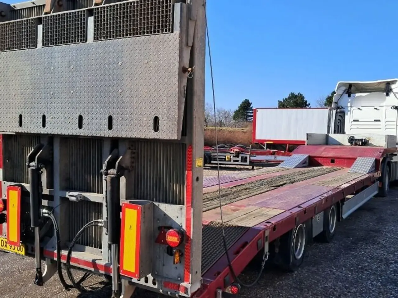Billede 1 - Fliegl SZS 310 T Ekstra lang maskin/autotrailer