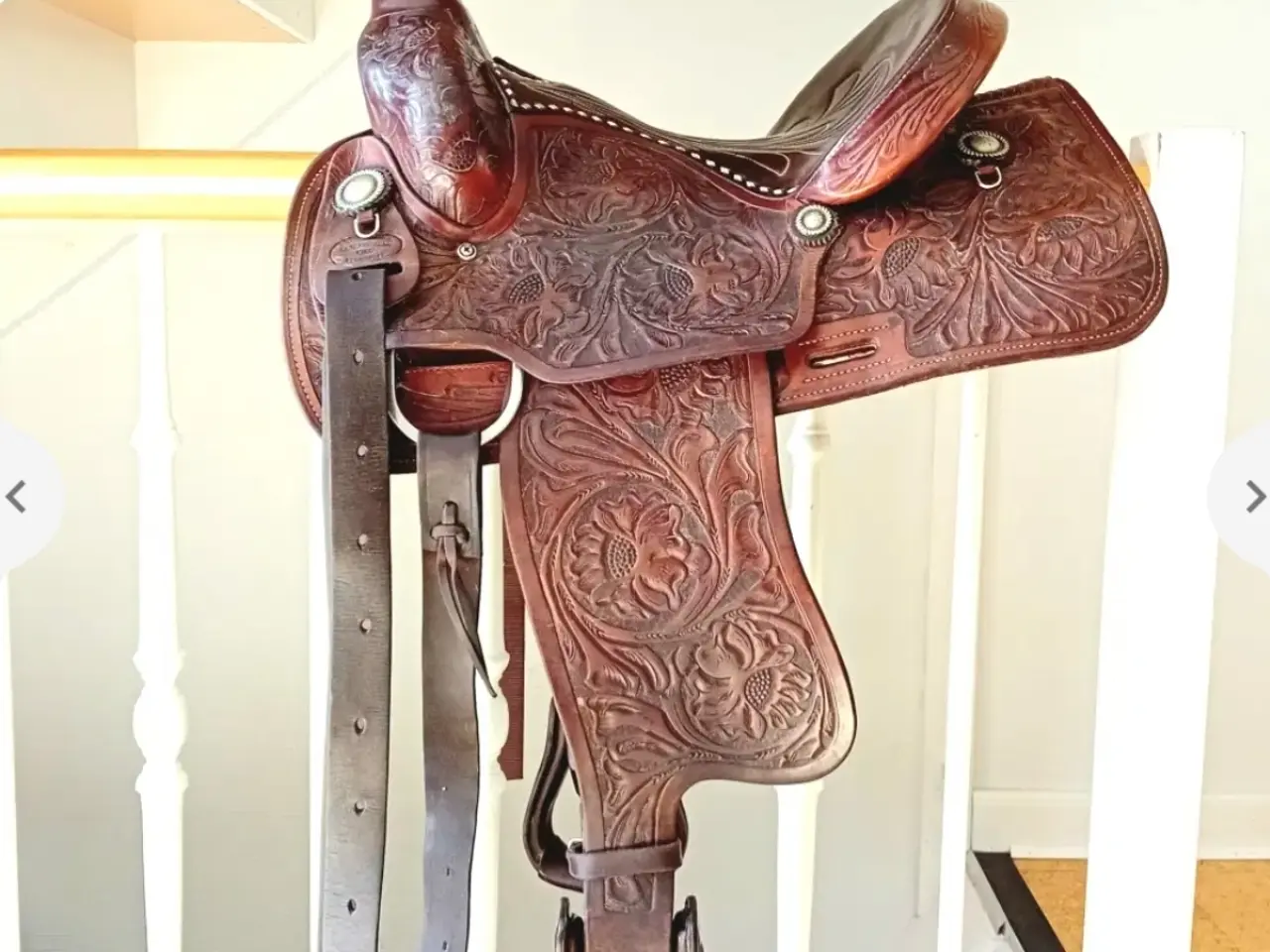 Billede 1 - Smuk western sadel 