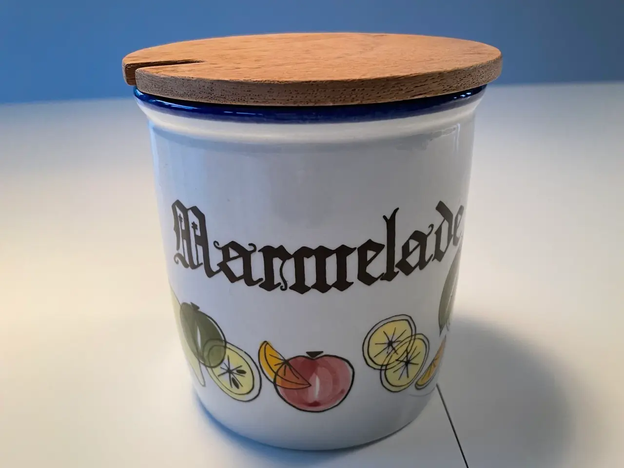 Billede 1 - Knabstrup marmeladekrukke -Pernilleserien