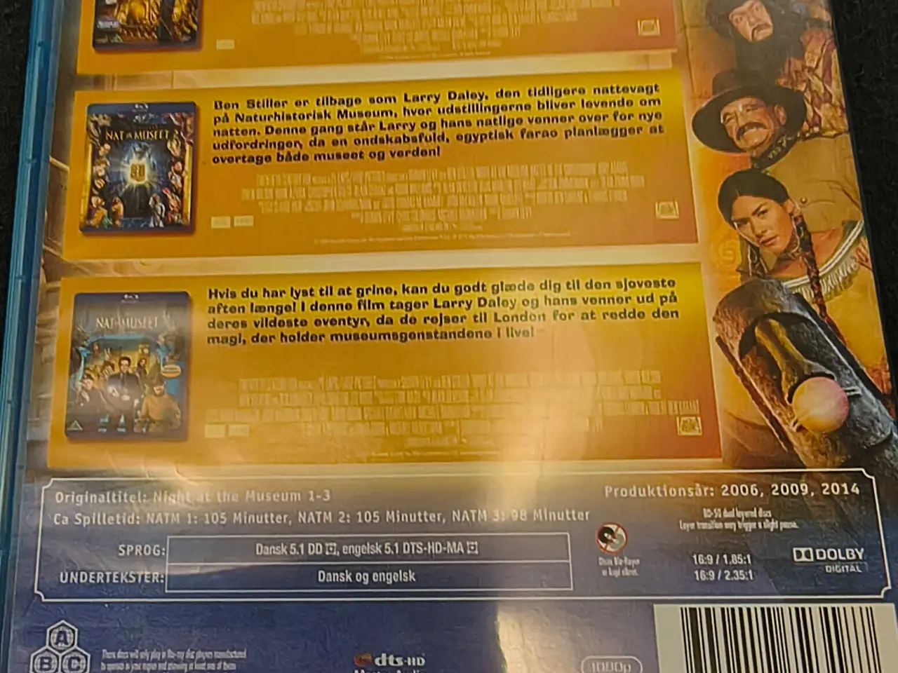 Billede 2 - Nat på Museet 1, 2 & 3 (Blu-ray)
