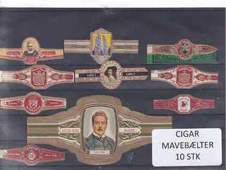 Cigarmavebælter - 10 Stk.